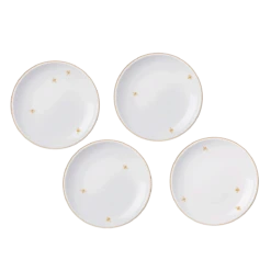 Set 4 Piatti Da Dolce - Oro Delle Api