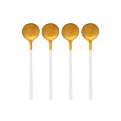 Set 4 Cucchiaini Da Caffè - Oro Delle Api