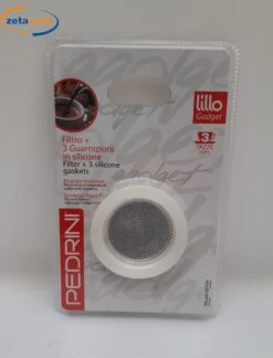 RICAMBI PER CAFFETTIERA 3 TAZZE 1 FILTRO 3 GUARNIZIONI