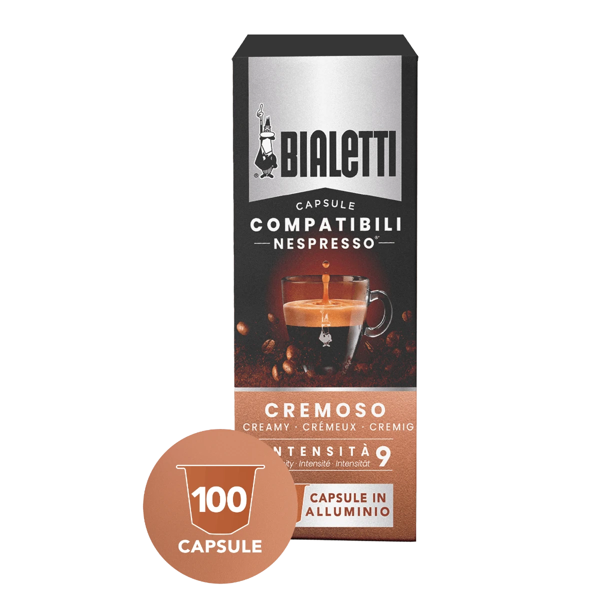 Kit 100 Capsule Cremoso In Alluminio Compatibili Nespresso 3 Kit 100 Capsule Cremoso In Alluminio Compatibili Nespresso