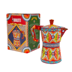 Moka Express Bialetti Dolce&Gabbana | Carretto Siciliano 50 Tz -Bialetti 5 dg moka 50 tz con pack