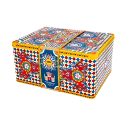 Set Moka Express Carretto Siciliano 2 Tz, 2 Bicchierini In Porcellana E 2 Palettine Dorate -Bialetti 5. dg set bicchierini