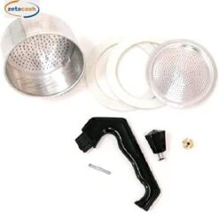 RICAMBI CAFFETTIERA: IMBUTO, MANICO E POMOLO DA 2 TAZZE