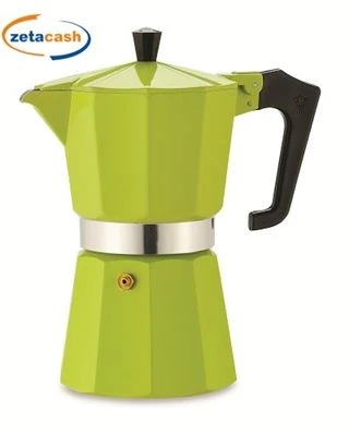 CAFFETTIERA ITALEXPRESS VERDE LIME DA 6 TAZZE 3 CAFFETTIERA ITALEXPRESS VERDE LIME DA 6 TAZZE