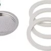 RICAMBI CAFFETTIERA DA 6 TAZZE GUARNIZIONI GOMMA + FILTRO -Bialetti 8000743020206