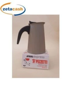 CAFFETTIERA IN ACCIAIO INOX TORTORA DA 6 TAZZE