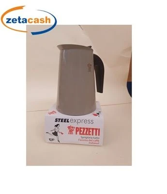 CAFFETTIERA STEEL EXPRESS TORTORA 10 TAZZE 3 CAFFETTIERA STEEL EXPRESS TORTORA 10 TAZZE