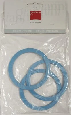 GUARNIZIONI PER CAFFETTIERA GIANNINA 6 TAZZE 3 PEZZI