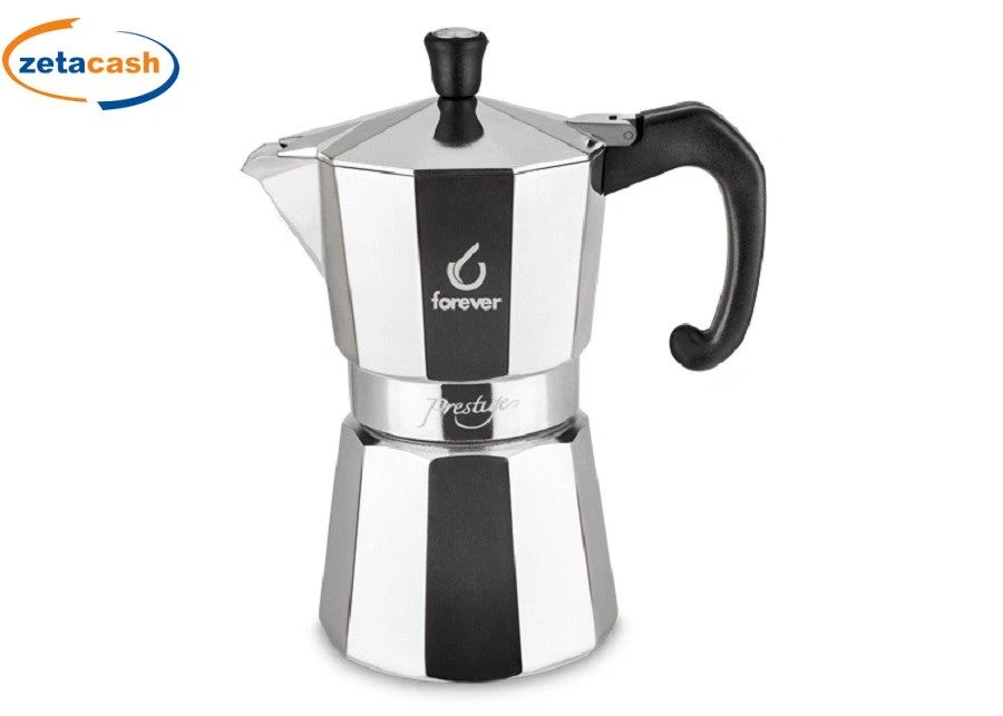 CAFFETTIERA IN ALLUMINIO 2 TAZZE MISS MOKA PRESTIGE 3 CAFFETTIERA IN ALLUMINIO 2 TAZZE MISS MOKA PRESTIGE