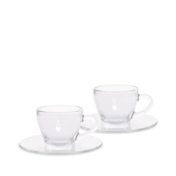 Set 2 Tazzine Espresso Vetro