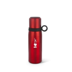 Bottiglia Termica Con Coperchio-Tazza Rossa