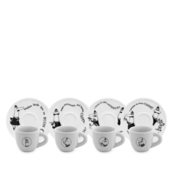 Set 4 Tazzine Moka Carosello