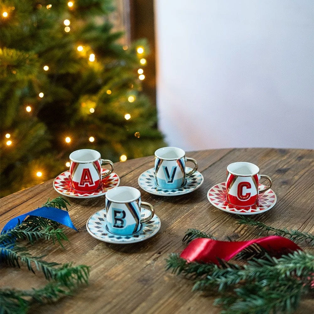 Tazzina Con Lettera - Tombola 4 Tazzina Con Lettera - Tombola - immagine 2