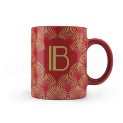 Mug Con Lettera Personalizzata -Bialetti b 1