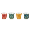 Set 4 Bicchierini Da Caffè -Bialetti deco 4 glass fw2022034