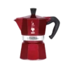 Moka Express Rossa Déco Glamour 3 Tazze -Bialetti deco moka express rossa natale