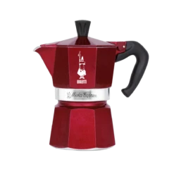 Moka Express Rossa Déco Glamour 3 Tazze