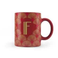 Mug Con Lettera Personalizzata -Bialetti f 1