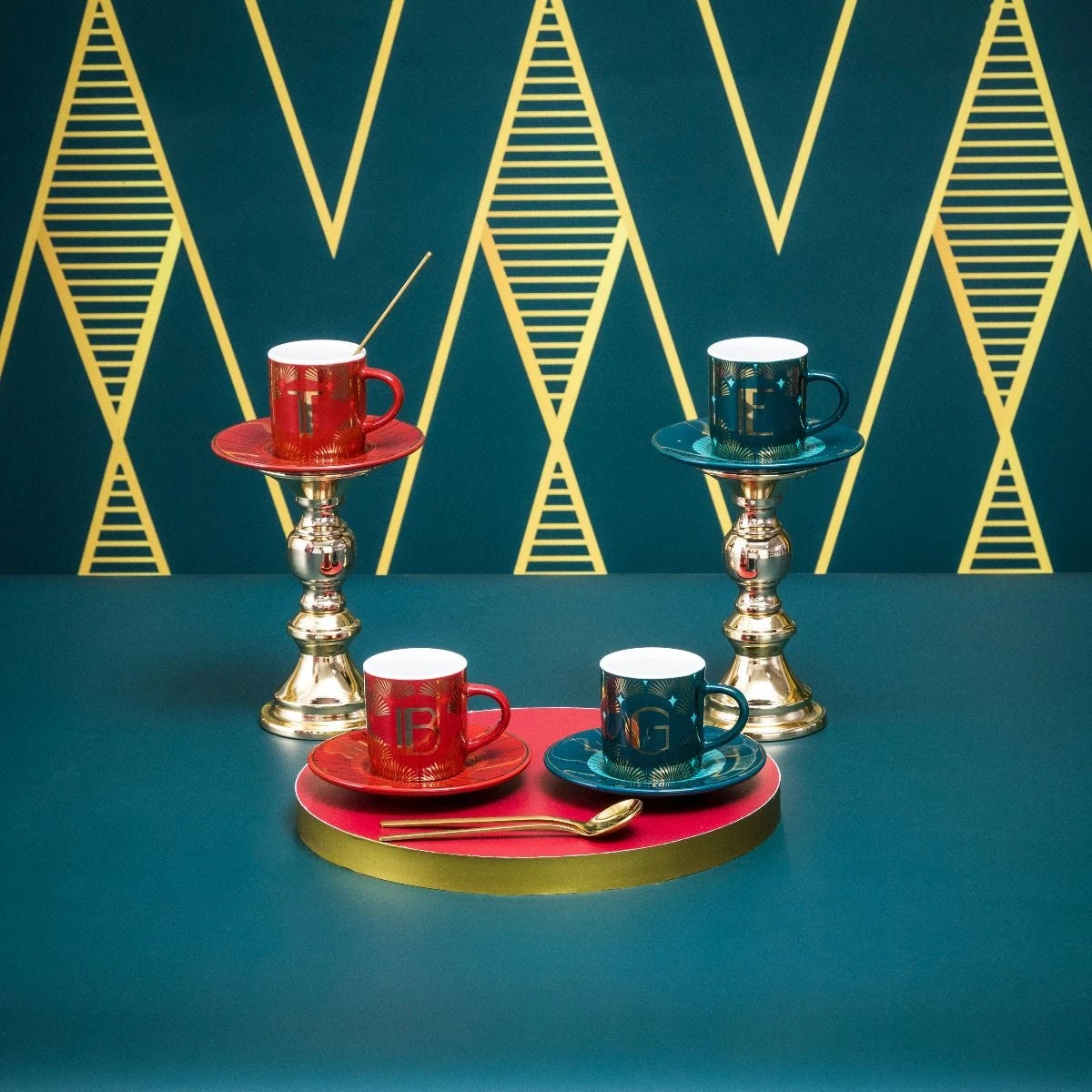 Tazzina Con Lettera Personalizzata 4 Tazzina Con Lettera Personalizzata - immagine 2