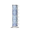 Set 6 Tazzine Da Caffè Impilabili Celesti -Bialetti ss2023001