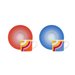 Set 2 Tazzine Da Caffè